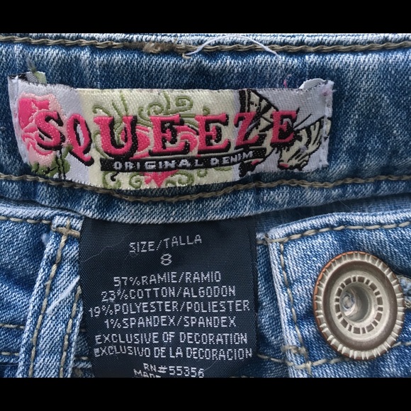 2 Pairs of Girls Size 8 Bootcut Jeans - Picture 7 of 7